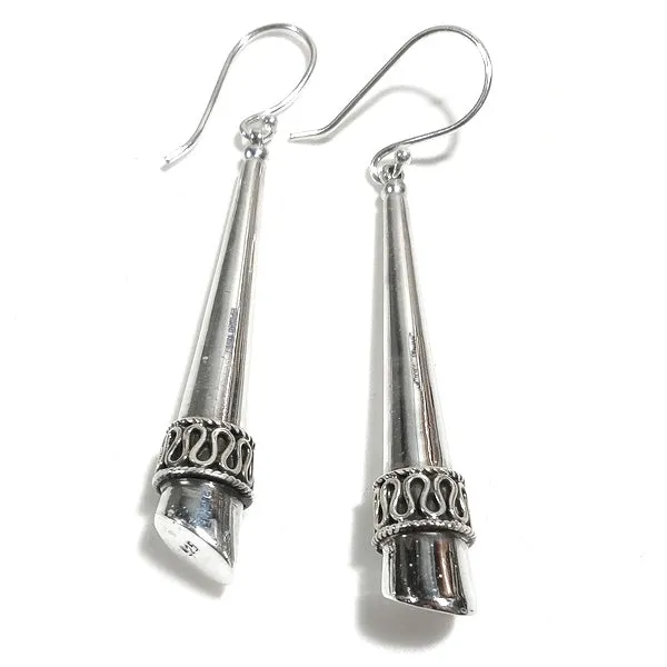 ORECCHINI Bali BIVIT argento - Orecchini spirale | ETNICO