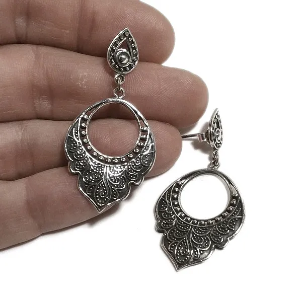 ORECCHINI etnici RYAN argento - Orecchini etnici | ETNICO