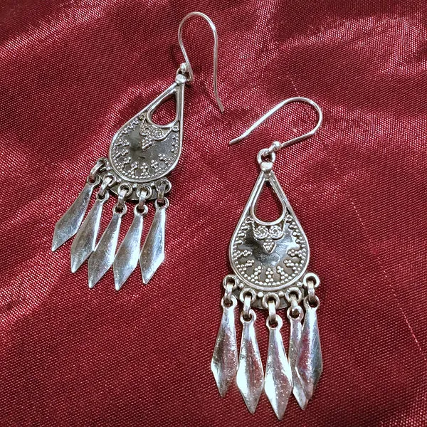 ORECCHINI etnici ELA argento - Orecchini etnici | ETNICO