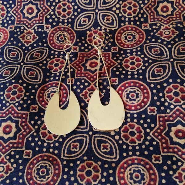 ORECCHINI etnici TAARA in ottone