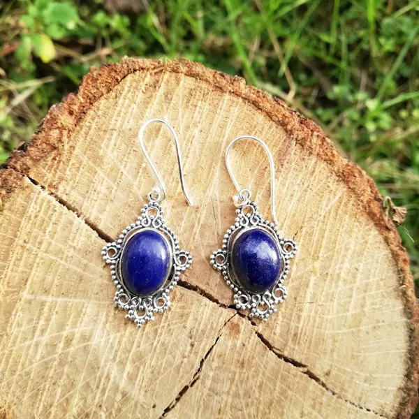 ORECCHINI MANASI in argento 925 con pietra