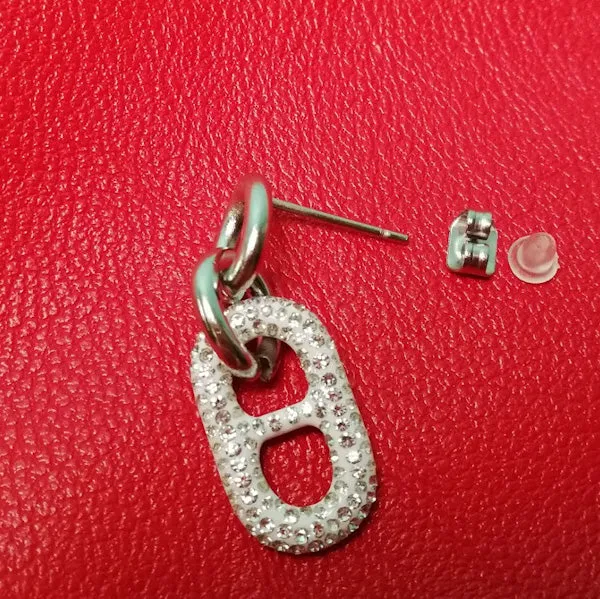 ORECCHINI in acciaio 316 L - OSCAR