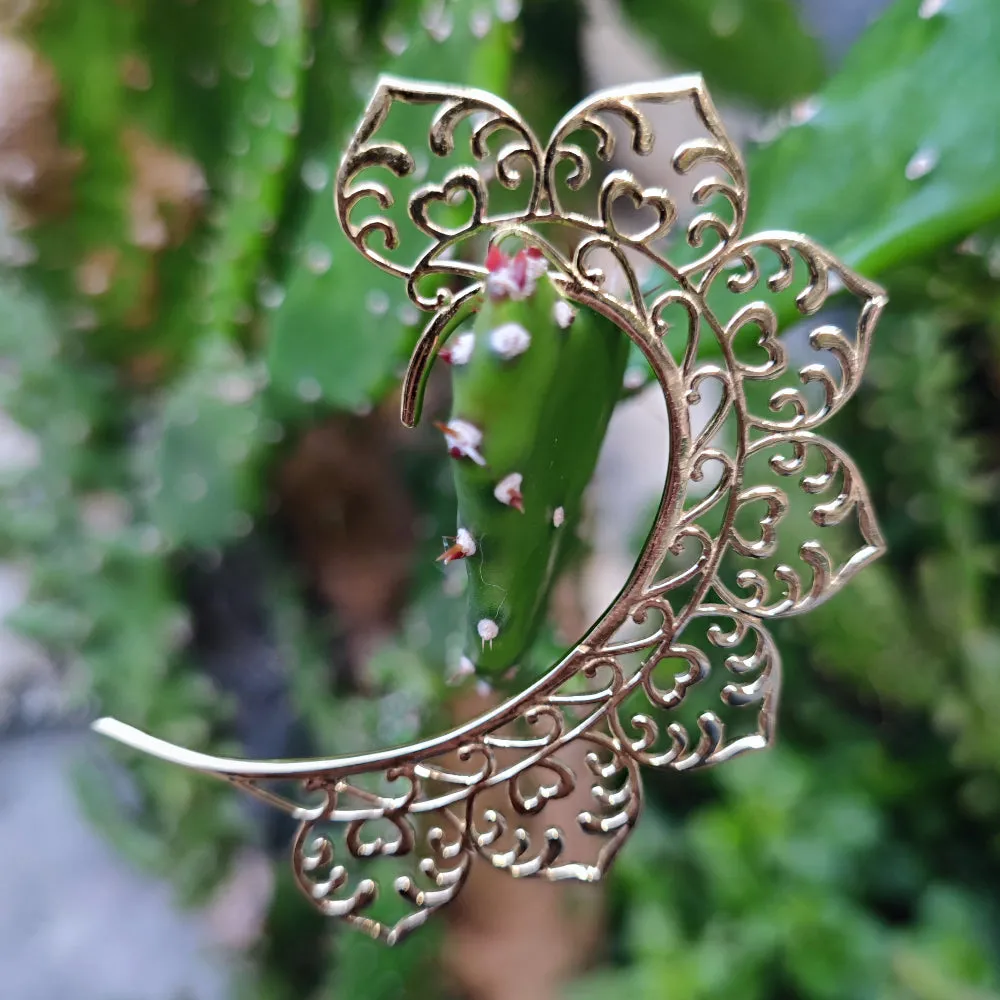 Elven Brass Earring - AVARIN
