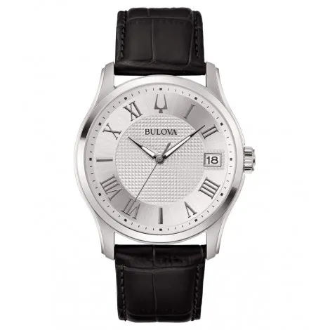 Orologio Bulova Collezione Wilton Acciaio Pelle 96B388