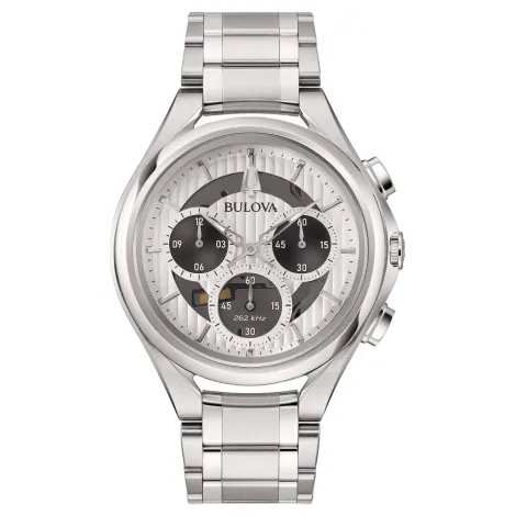 Orologio Bulova Curv Dress 96A301 Bianco