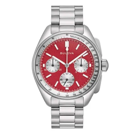 Orologio Bulova Lunar Pilot Luna Rossa 96A316