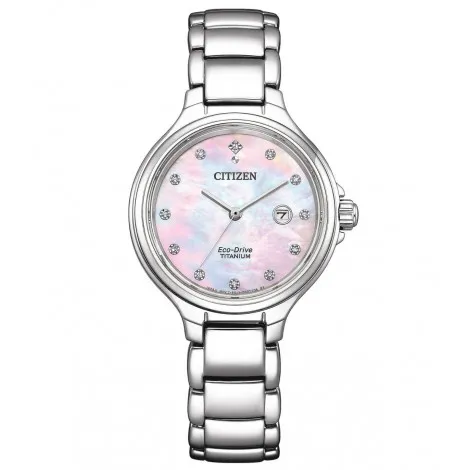 Orologio Citizen Lady Super Titanio Eco Drive Solo Tempo EW2680-84Y