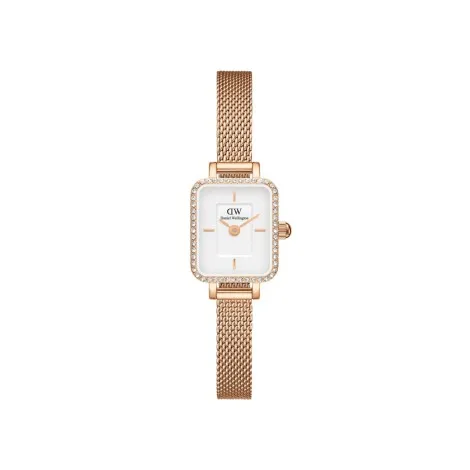 Orologio Daniel Wellington Quadro Mini Lumine Bezel Rose Gold