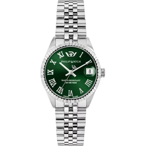 Orologio Philip Watch Tempo e Data Caribe R8253597658 Verde