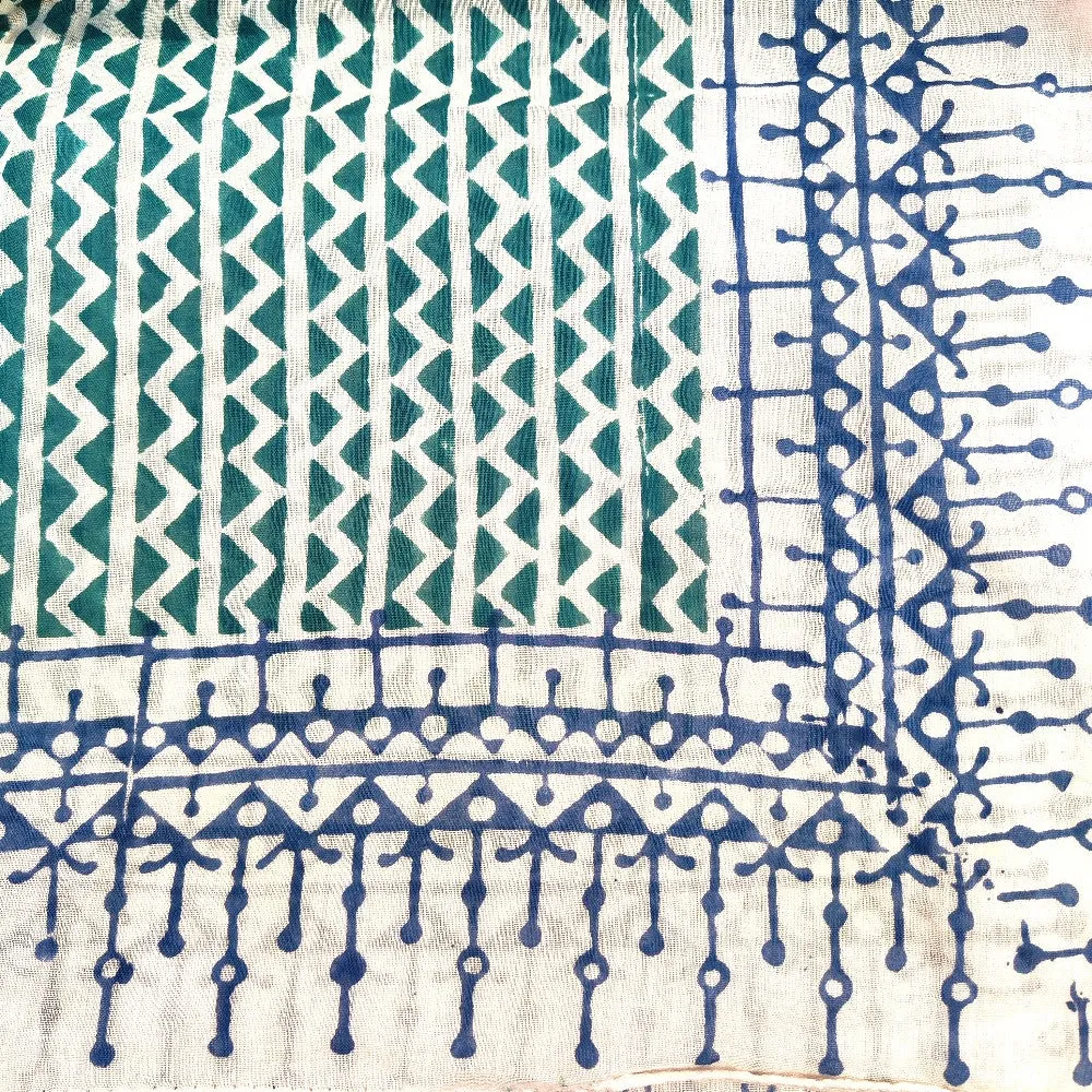 Pareo - Sarong in 100% handcrafted cotton - GREC