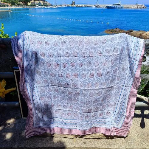 Pareo - Sarong in 100% handcrafted cotton - MAT