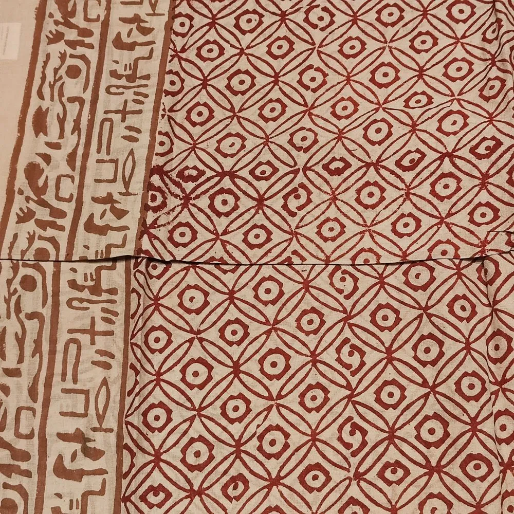 Cotton SCARF - Indian handmade pareo - MITALI