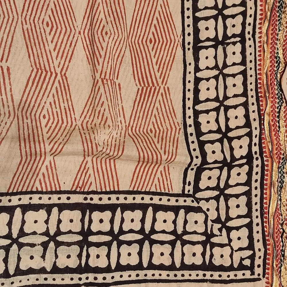 Cotton SCARF - Indian handmade pareo - AVNI