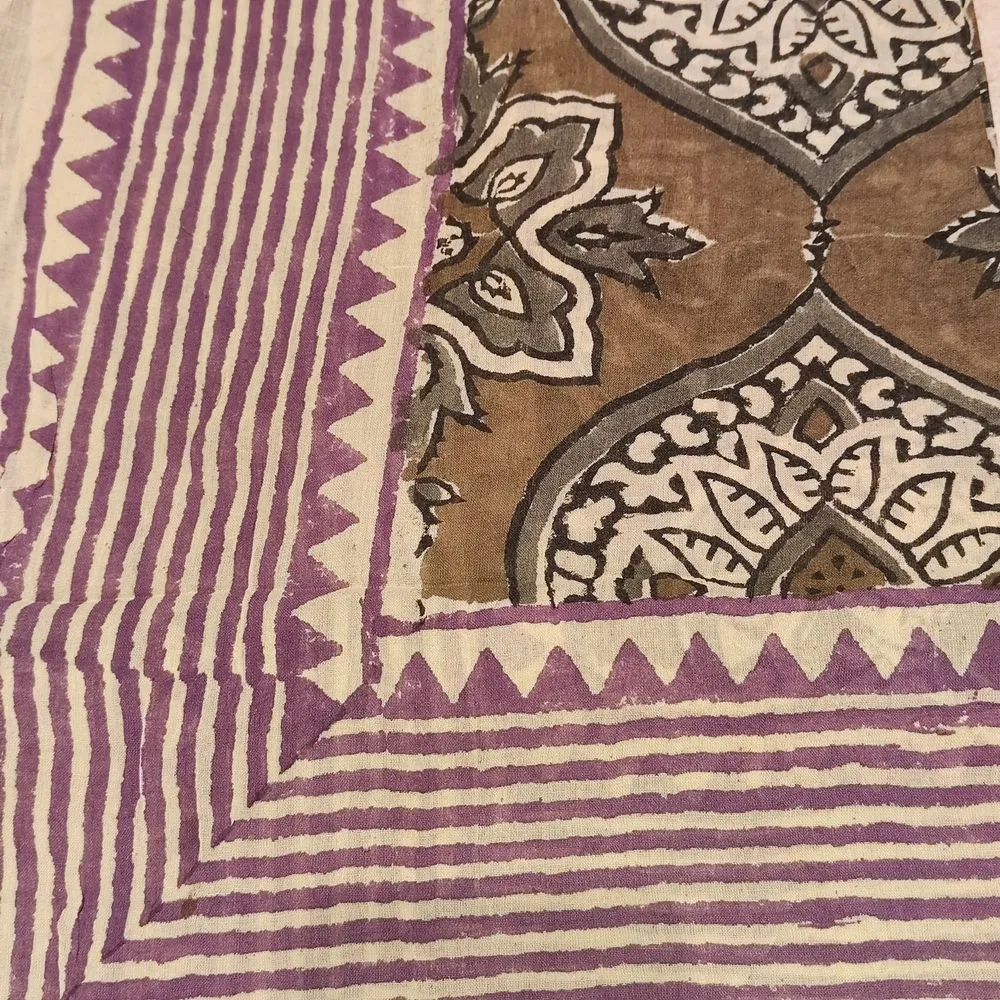 Pareo - Ethnic Sarong in 100% handmade cotton - ORNAMENT