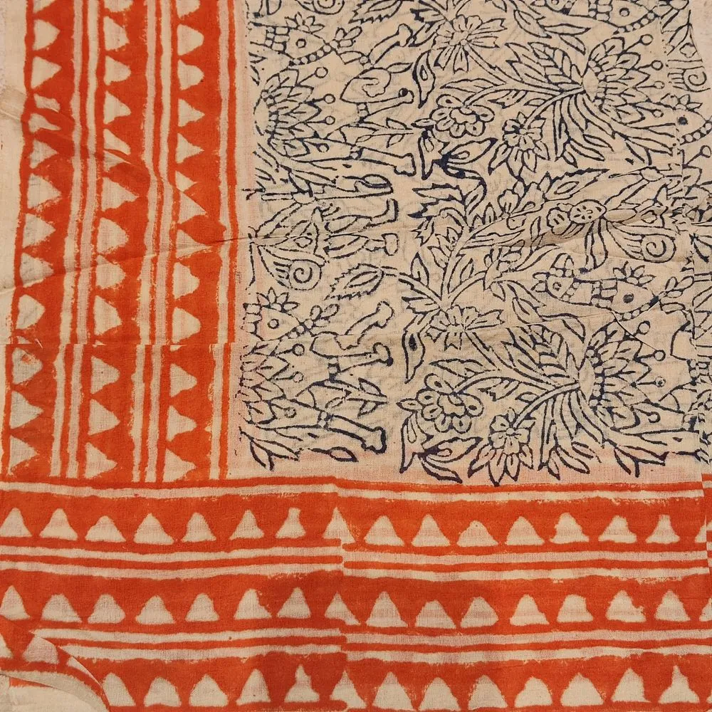 Cotton SCARF - Indian handmade pareo - LEELA