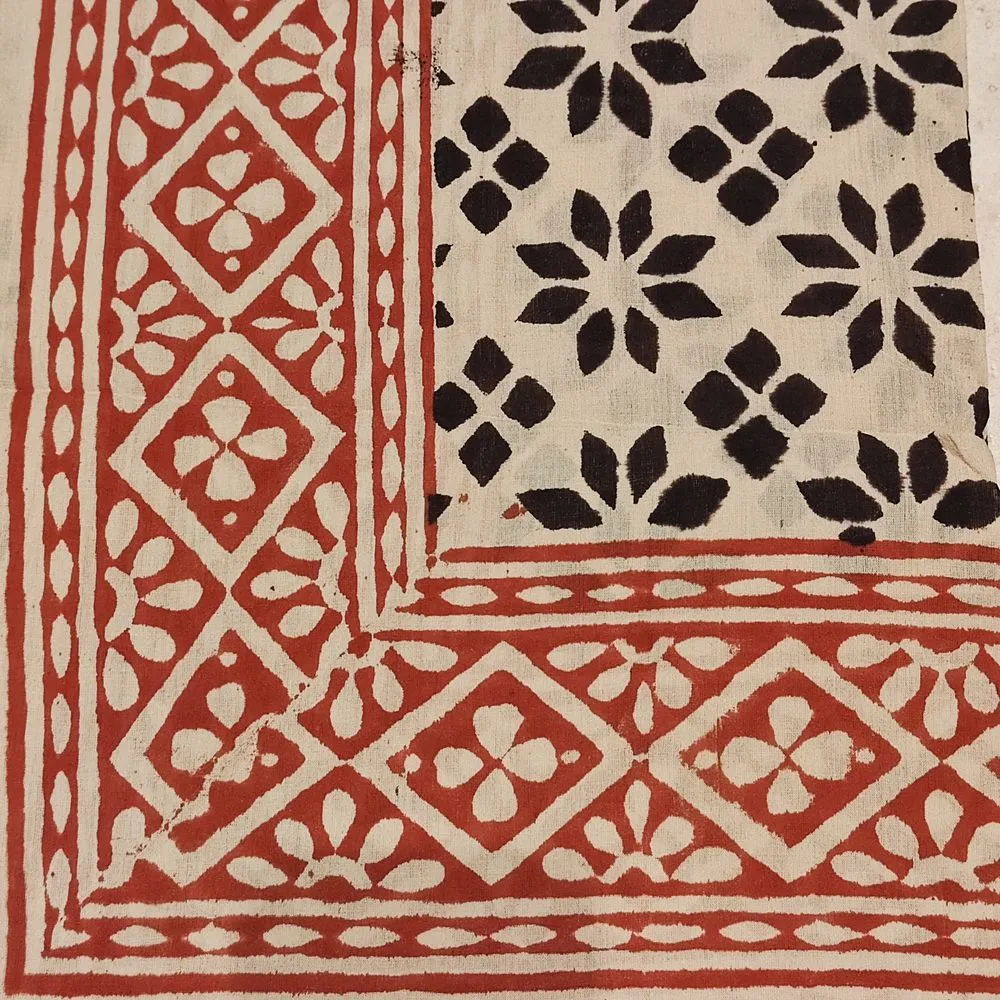 Cotton SCARF - Indian handmade pareo - DEEPA