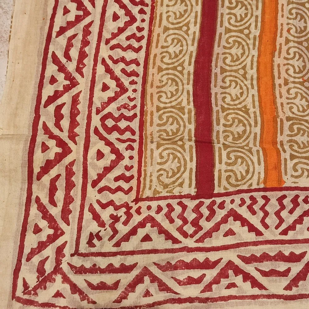 Cotton SCARF - Handmade pareo - cover everything - WAMAN