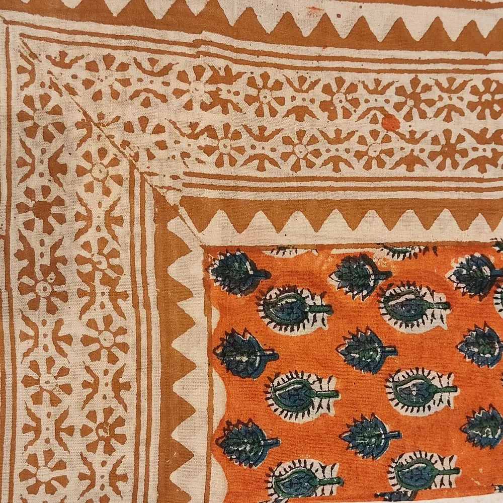 Cotton SCARF - Indian handmade pareo - AARAV