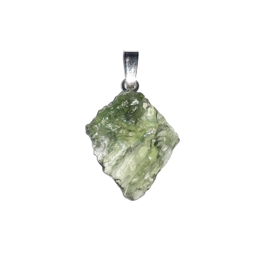 Ciondolo Moldavite – Pietra grezza