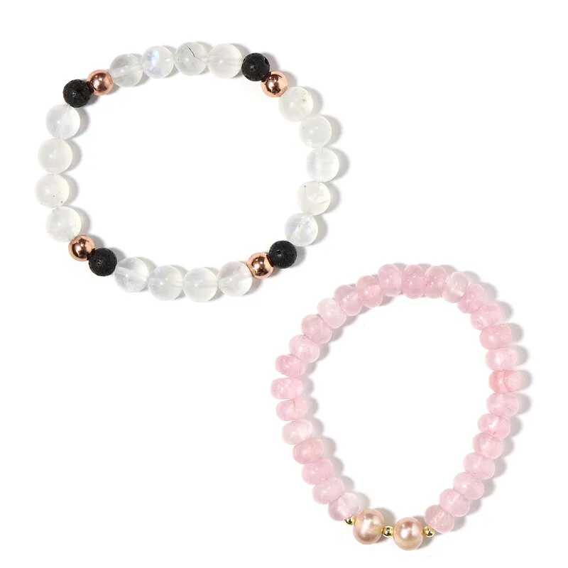 Bracciale con Lava Nera (Riya)