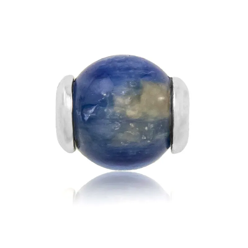 Ciondolo in argento con Cianite del Nepal