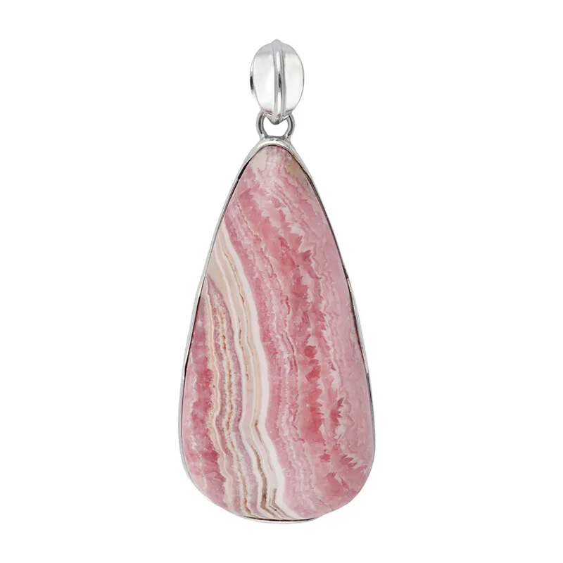 Ciondolo in argento con Rodocrosite (Bali Barong)