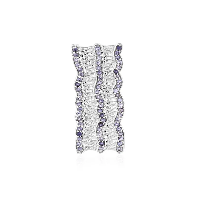 Ciondolo in argento con Iolite (SAELOCANA)