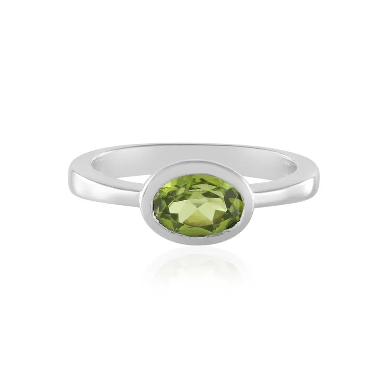 Anello in argento con Peridoto (KM by Juwelo)