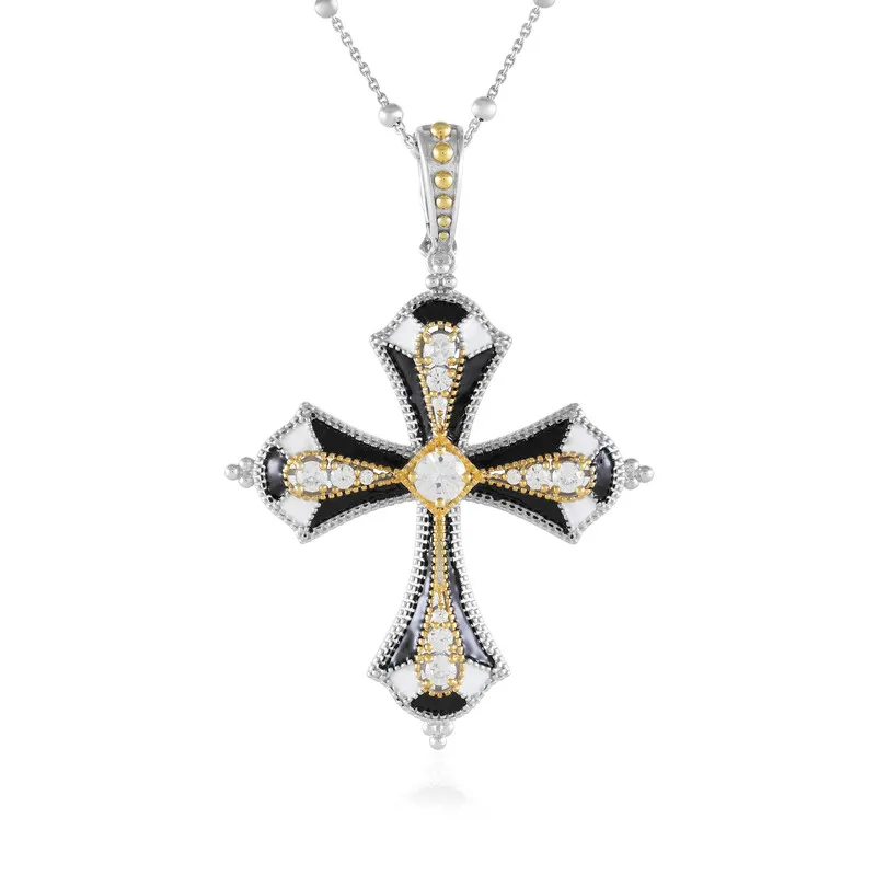 Collana in argento con Zircone (Dallas Prince Designs)