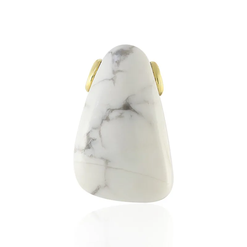Ciondolo in argento con Howlite