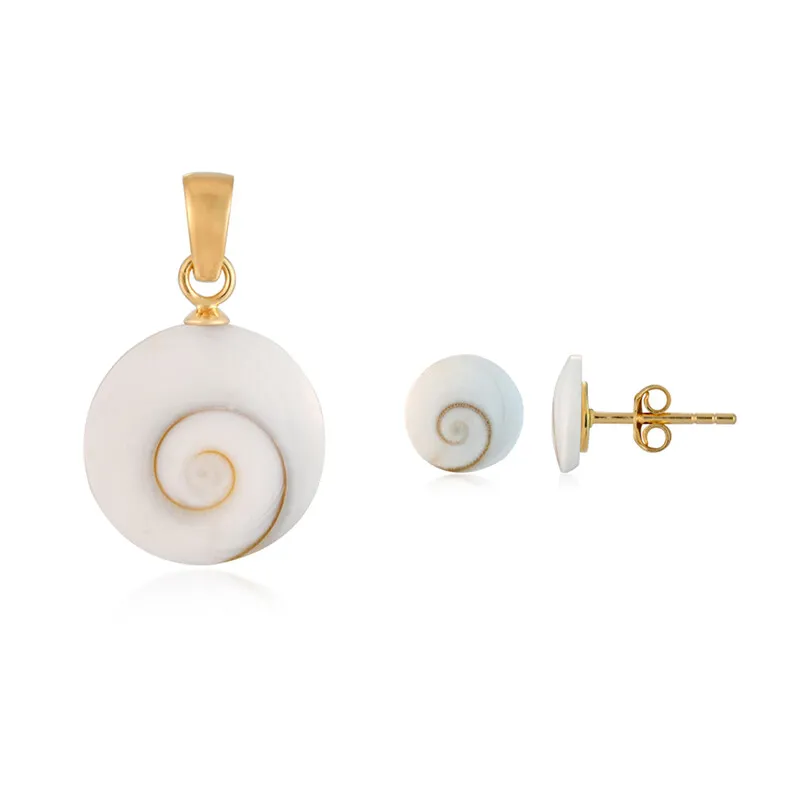 Parure in argento con Occhio di Shiva (Bali Barong)