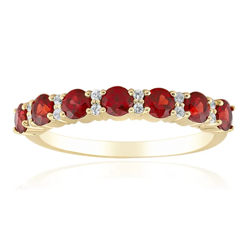 Anello in oro con Rubino Tanzania