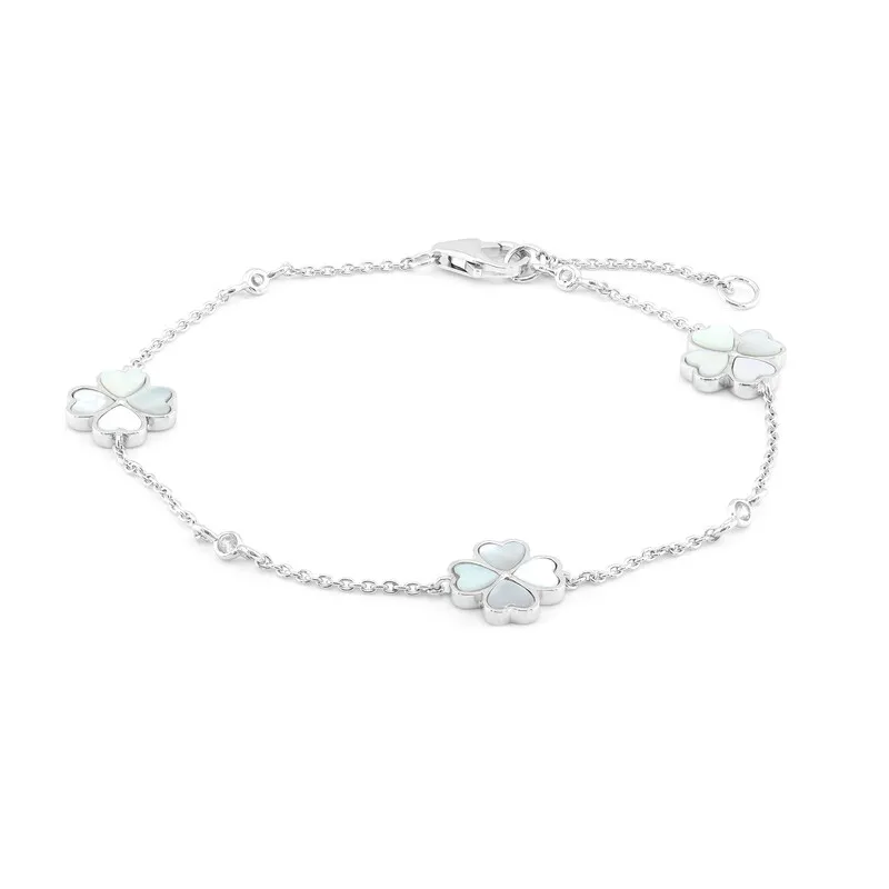 Bracciale in argento con Madreperla