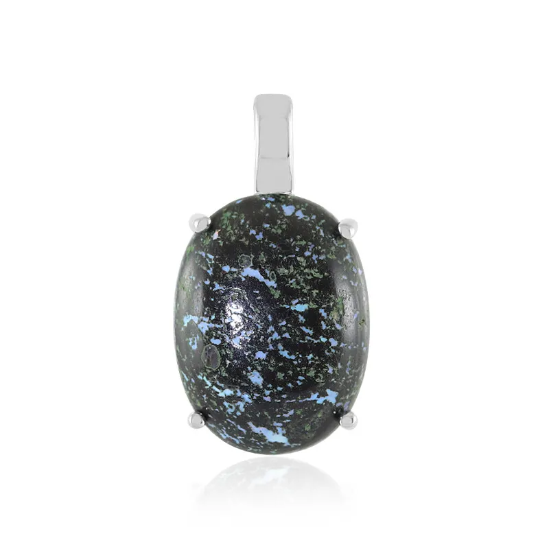 Ciondolo in argento con Opale Leopardo