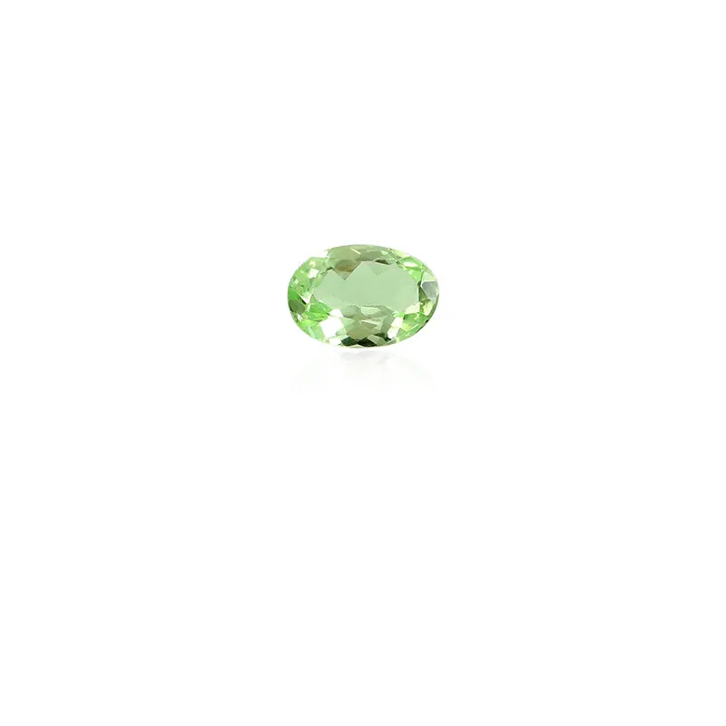 Gemma con Granato Menta Merelani 0,618 ct