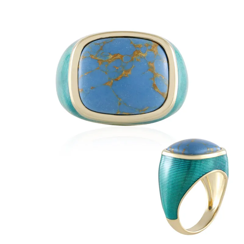 Anello in argento con Turchese (Adela Silber)