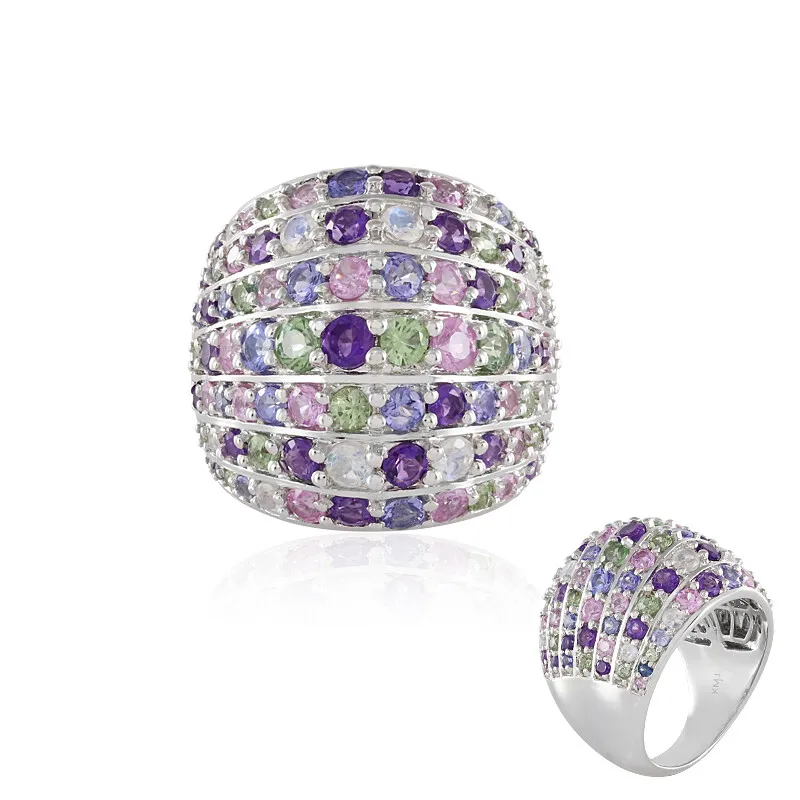 Anello in oro con Ametista (KM by Juwelo)