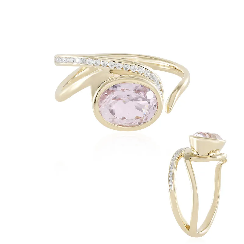 Anello in oro con Kunzite Patroke (de Melo)