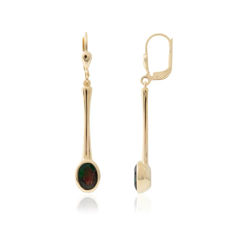 Orecchini in oro con Opale Mezezo (CUSTODANA)