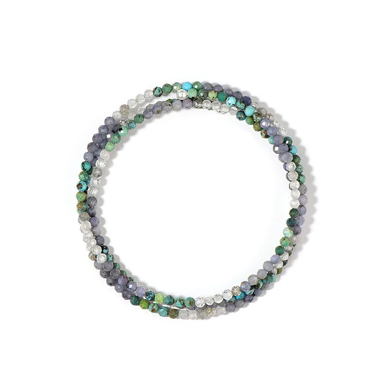 Bracciale in acciaio con Turchese (Riya)