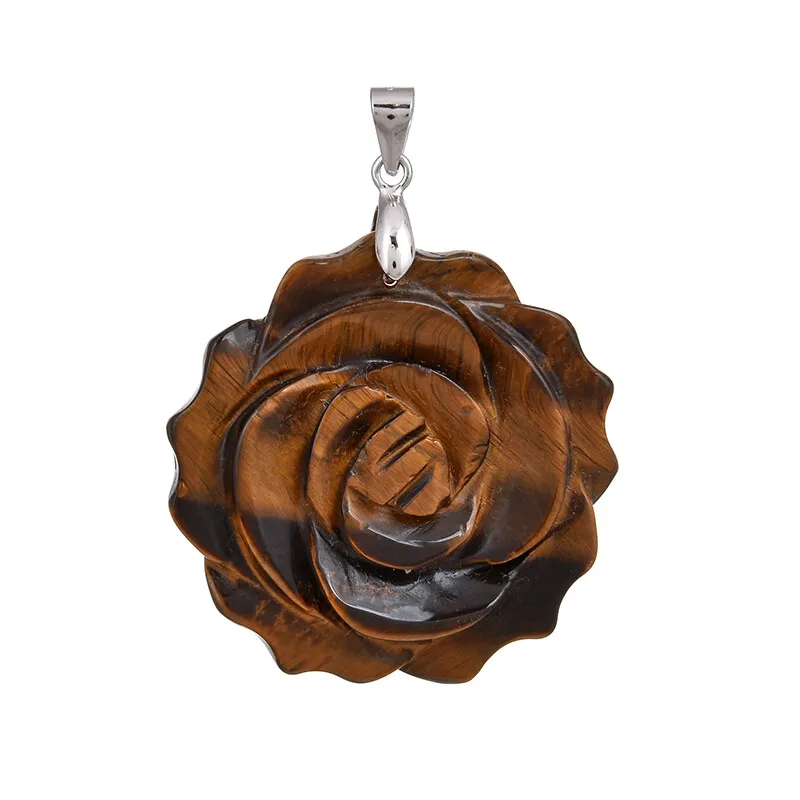 Ciondolo in argento con Occhio di Tigre