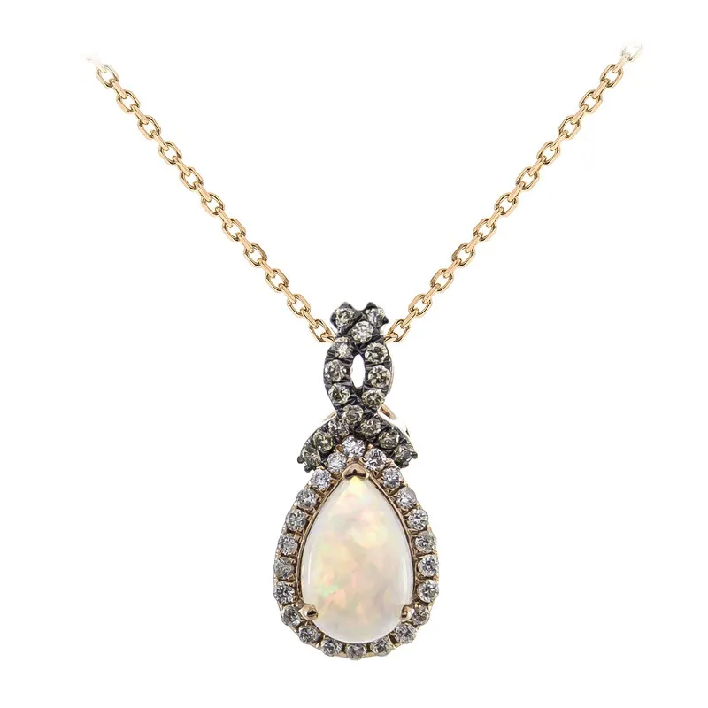Collana in oro con Opale Australiano (CIRARI)