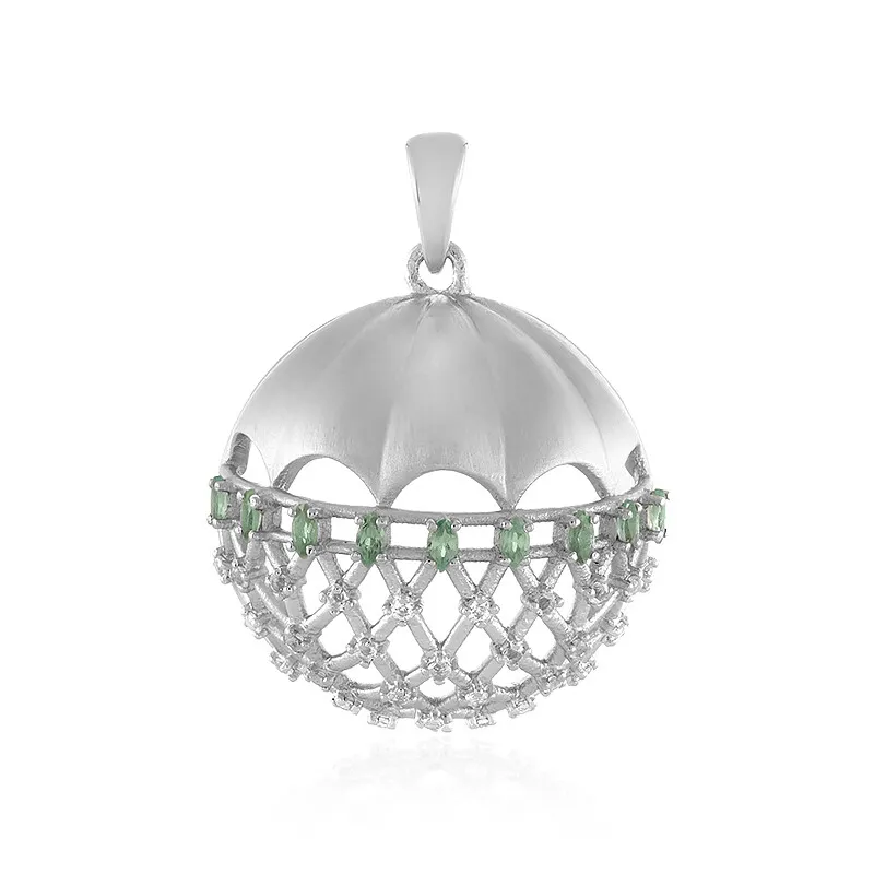 Ciondolo in argento con Alessandrite (SAELOCANA)