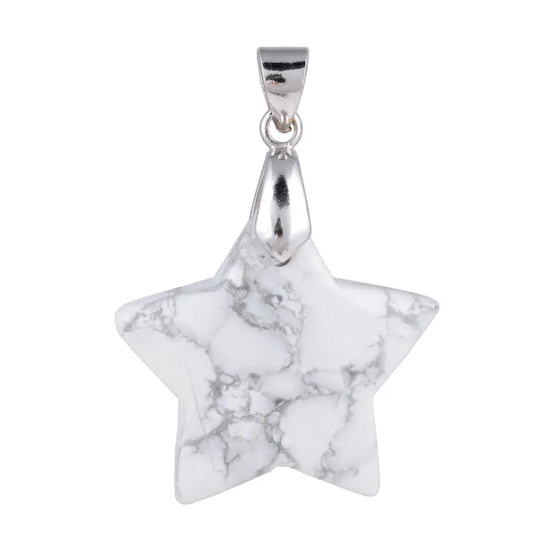 Ciondolo in argento con Magnesite