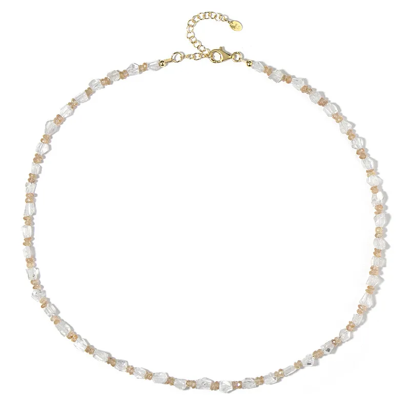 Collana in argento con Zircone (Riya)