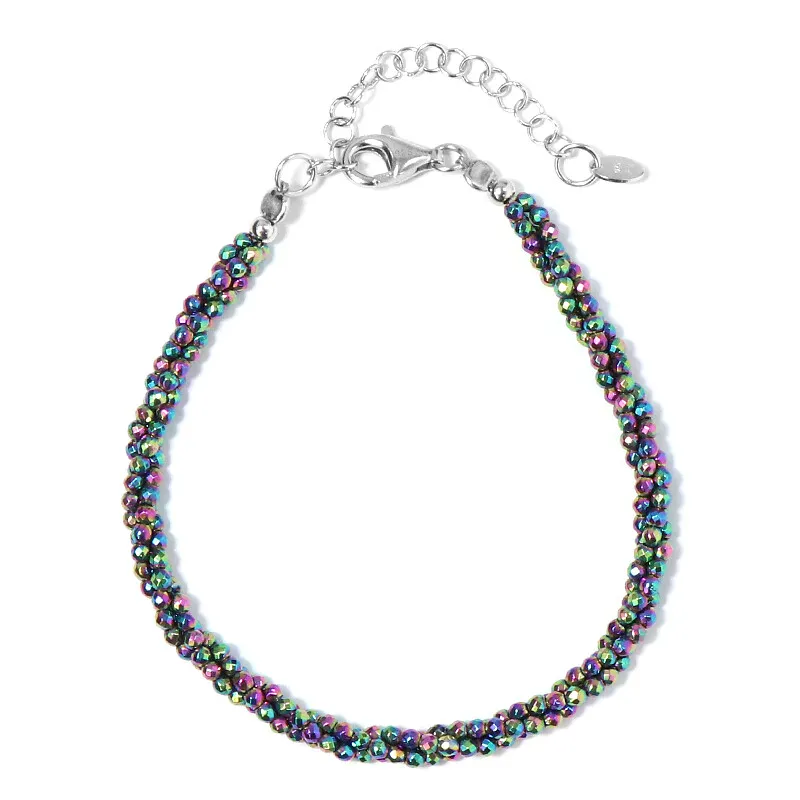 Bracciale in argento con Ematite Mistica