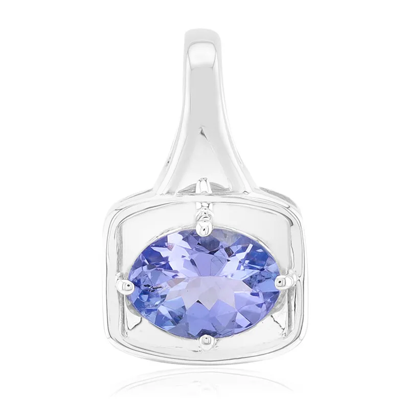 Ciondolo in argento con Tanzanite (Pallanova)