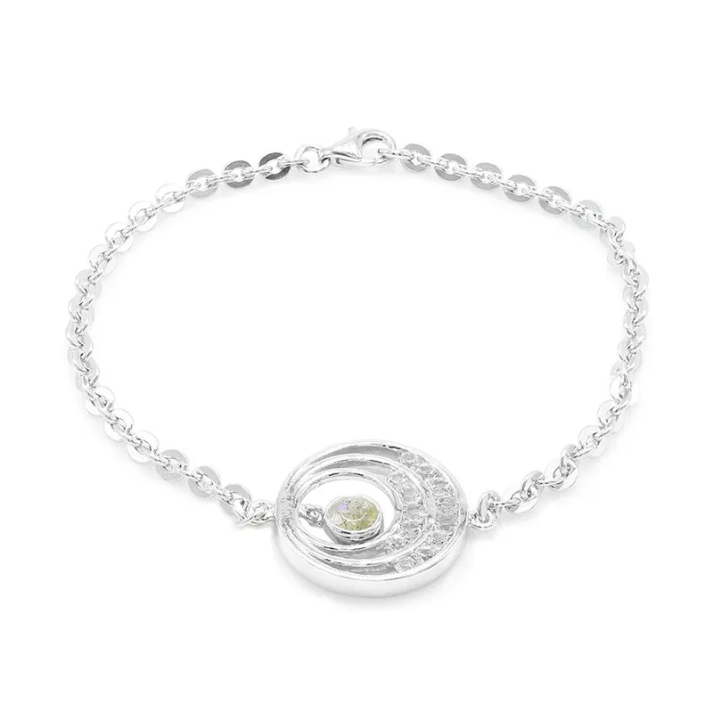 Bracciale in argento con Spectrolite