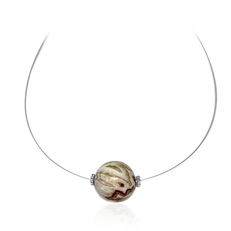 Collana con Agata Lace Rossa