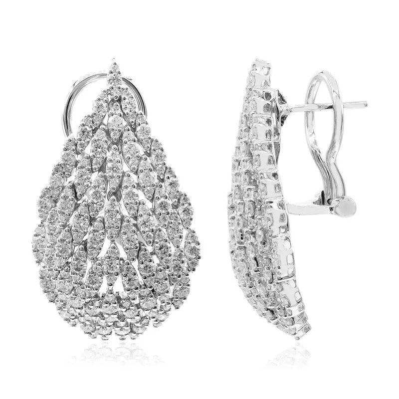 Orecchini in oro con Diamante SI1 (H) (Nara Jewelry)